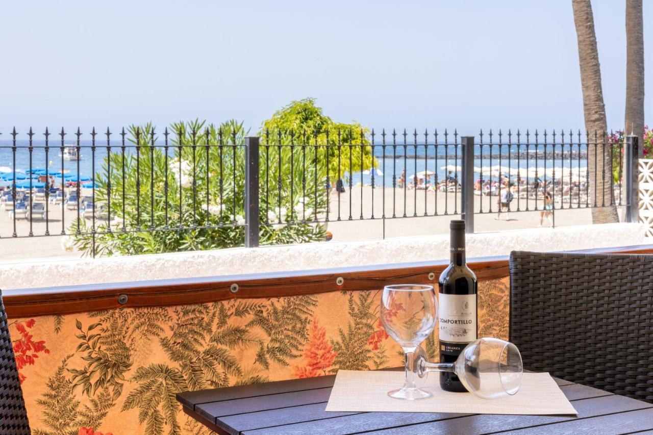 Frontline Playa Las Vistas With Pool, Parking, Sea لوس كريستيانوس المظهر الخارجي الصورة