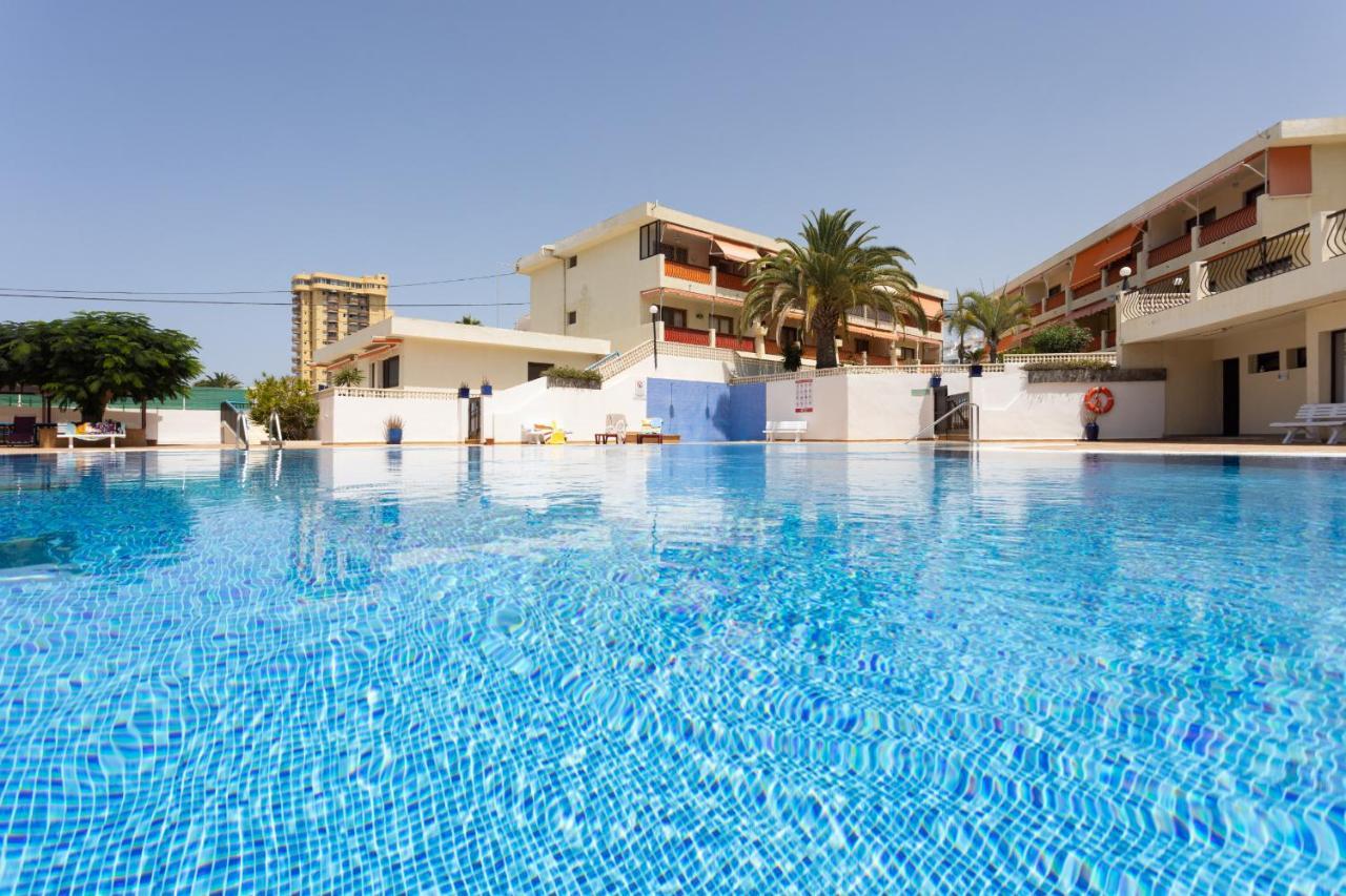 Frontline Playa Las Vistas With Pool, Parking, Sea لوس كريستيانوس المظهر الخارجي الصورة