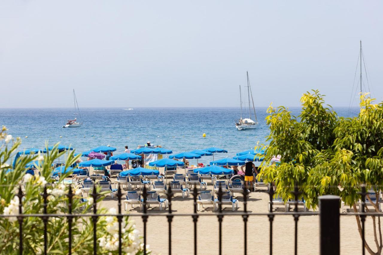 Frontline Playa Las Vistas With Pool, Parking, Sea لوس كريستيانوس المظهر الخارجي الصورة