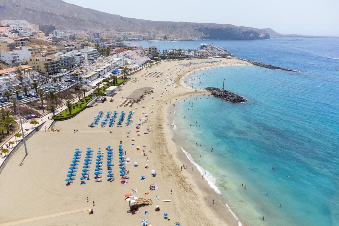 Frontline Playa Las Vistas With Pool, Parking, Sea لوس كريستيانوس المظهر الخارجي الصورة