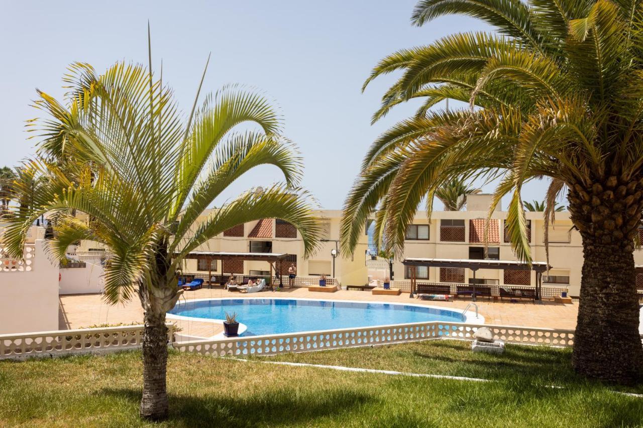 Frontline Playa Las Vistas With Pool, Parking, Sea لوس كريستيانوس المظهر الخارجي الصورة