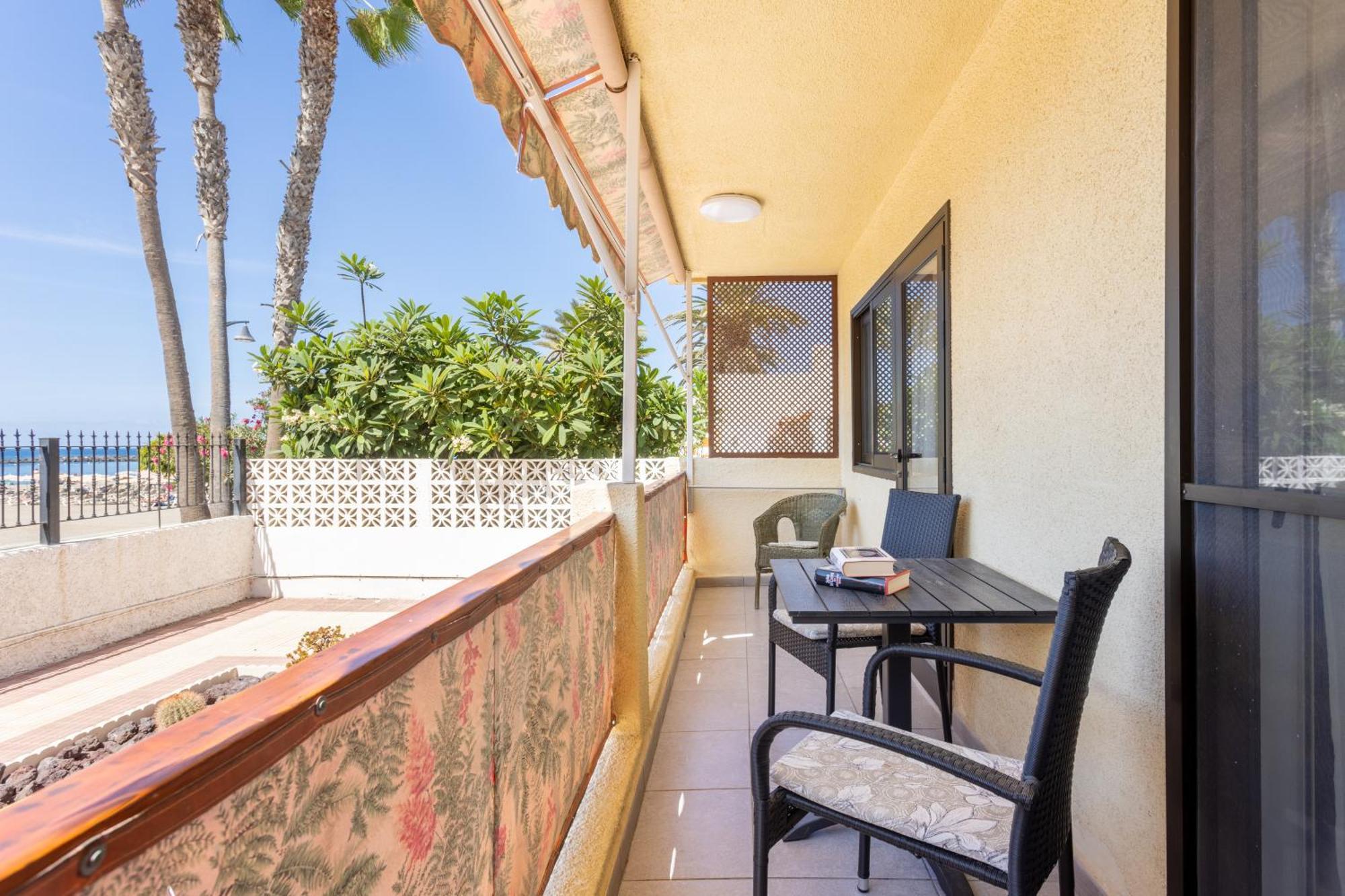 Frontline Playa Las Vistas With Pool, Parking, Sea لوس كريستيانوس المظهر الخارجي الصورة